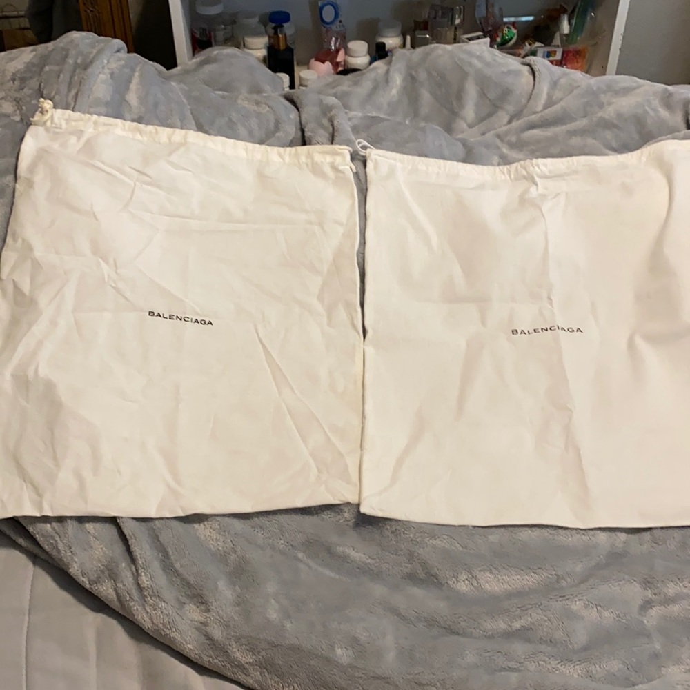 ‼️SOLD‼️Balenciaga Drawstring Dust Bags